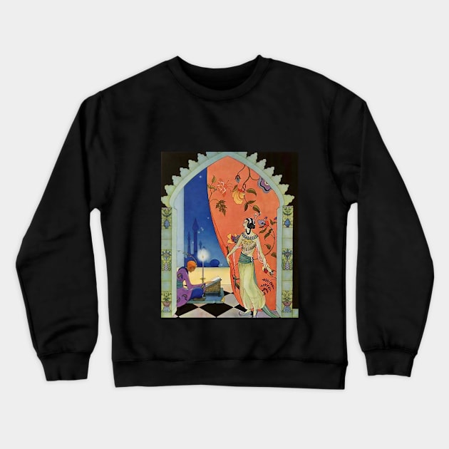 Arabian Crewneck Sweatshirt by CozyCanvas